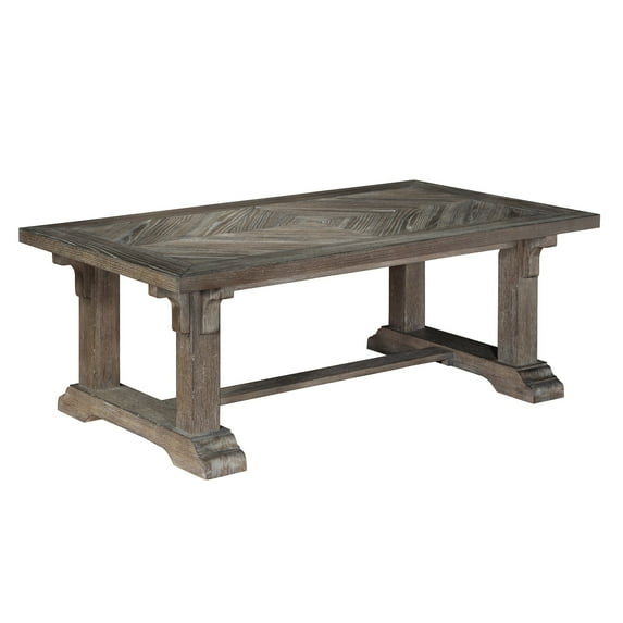 OakvillePark Lisco Coffee Table, Driftwood Brown