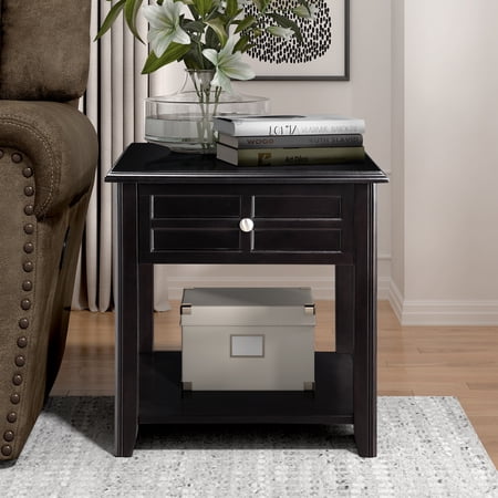 OakvillePark Lohman End Table, Espresso