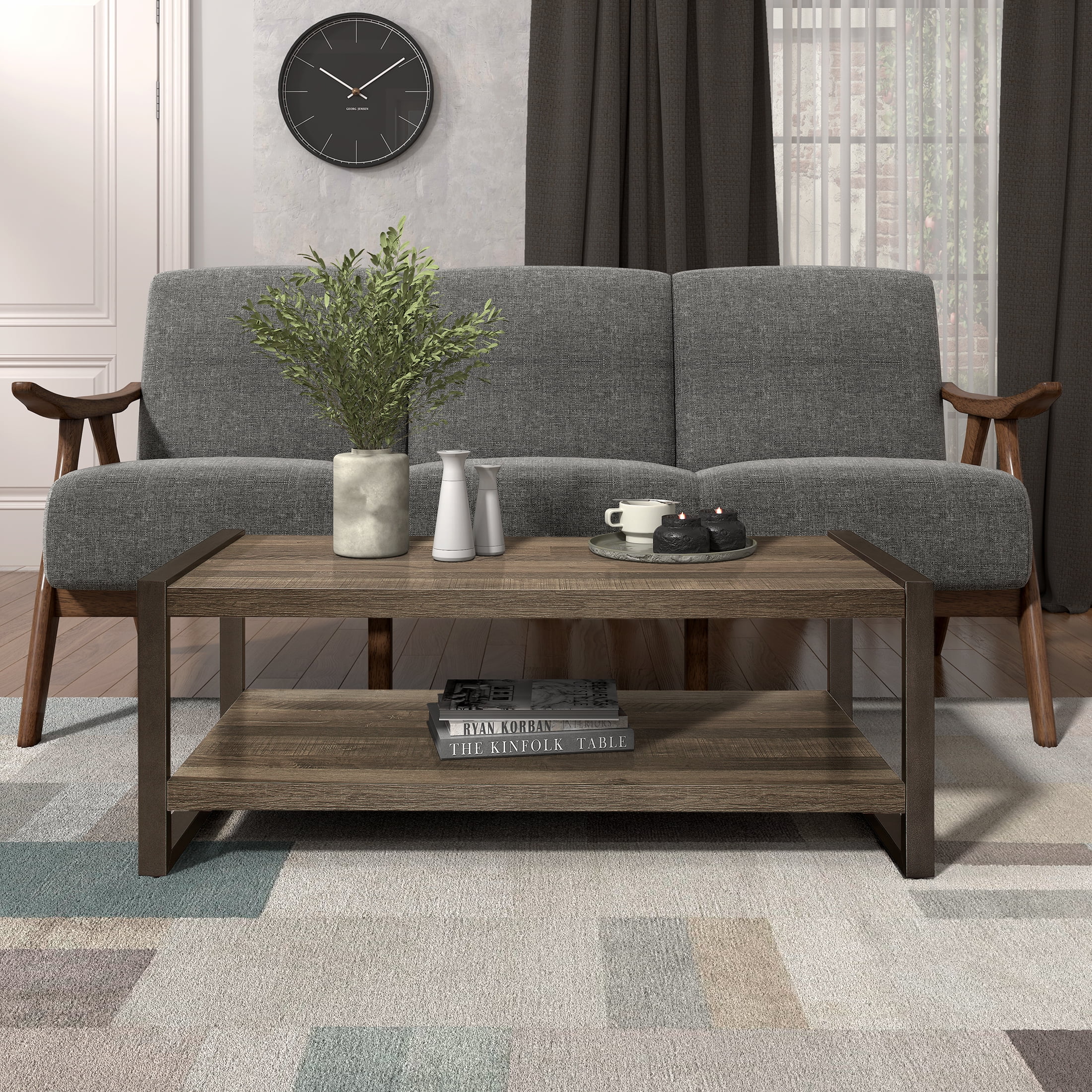 OakvillePark Malta Coffee Table, Brown