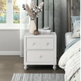 thumbnail image 1 of OakvillePark Toole Nightstand, White, 1 of 6