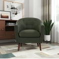 thumbnail image 1 of OakvillePark Vesper Fabric Upholstered Accent Chair, Sage Gray, 1 of 7