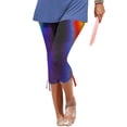 thumbnail image 1 of Oalirro Capris for Women Slim Fit Casual Summer Quick Dry Floral Print Beach Pants, 1 of 5