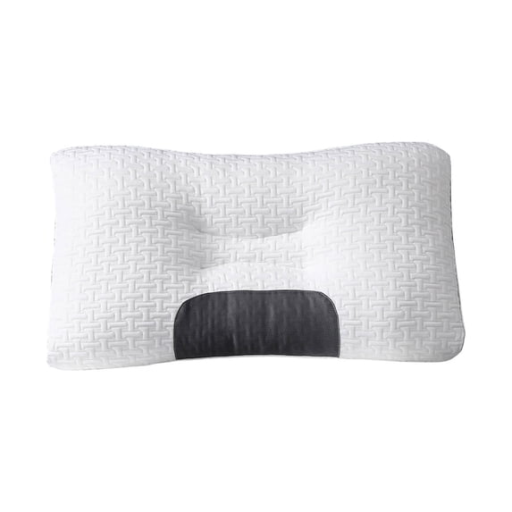 Oalirro Cervical Spine Support Pillow - Soft Non-Collapsing Foam Core for Neck Pain Relief & Sleep Support | Adjustable Pillow with Machine-Washable Cover | Orthopedic Design for Home, Office