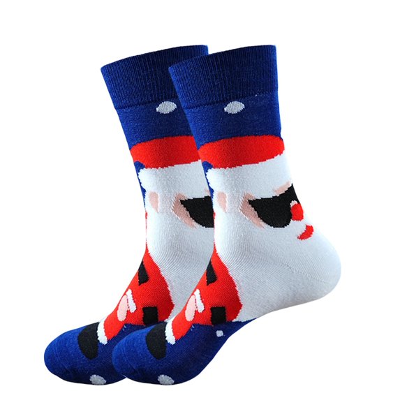 Oalirro Christmas Socks Holiday Crew Socks Winter Warm Seasonal Holiday Medium Stockings Soft Warm Knitted Sock Gifts for Women