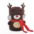 thumbnail image 1 of Matoen Christmas Throw Blanket Under $10, Holiday Christmas Kid Fleece Soft Plush Warm Winter Throw Blanket, Christmas Gift for Kids (Reindeer, 39.4x31.5 inch), 1 of 9