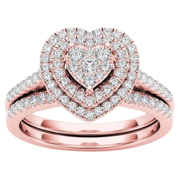 Oalirro Engagement Ring Gemstone Birthstone Promise Ring for Women for Her Cubic Zirconia Ring