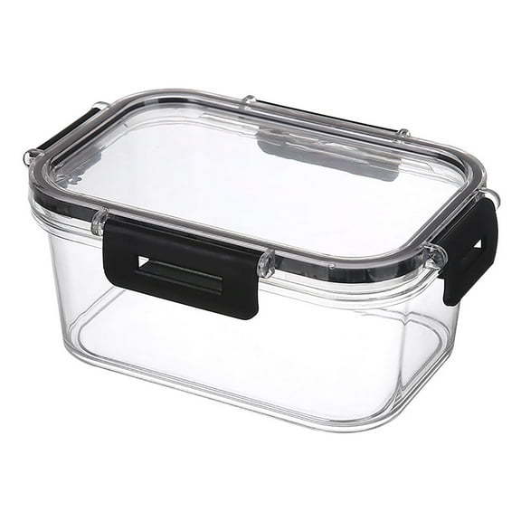 Oalirro Food Storage Containers with Lids EXTRA LARGE Freezer Containers for Food Meat Fruit Vegetables Plastic Containers with lids Storage Airtight Leak-Proof Food Containers for Kitchen Black
