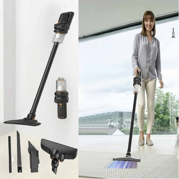 Oalirro Handheld Vacuum Cleaner with Blowing Function, Quiet Low Noise, Long Battery Life for Home and Car Cleaning, Ideal for Pet Owners and Busy Families - Lightweight and Portable Design