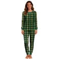 thumbnail image 1 of Oalirro Long Sleeve Pajamas for Women Christmas Pajamas for Women Long Sleeve Pajama Shirt And Pants Lounge Set Casual Loose Loungewear Home Wear, 1 of 5