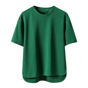 Oalirro Men's Lightweight Cotton T-Shirts Crewneck Short Sleeve Fashion Casual Shirts for Men