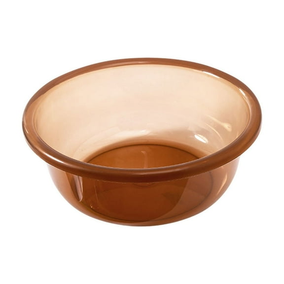 Oalirro Plastic Wash Basin for Laundry - Thickened Portable Household Sink for Travel, Camping & Daily Use (9x7x3in)