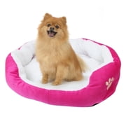 Oalirro Pet Bed, Self-Warming Indoor Puppy Cushion Doghouse Soft Fleece Pet Dog Cat Bed Indoor Pillow Cuddler for Small Dogs and Cats (19.68*15.75in)