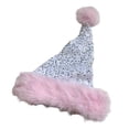 thumbnail image 1 of Oalirro Sequin Santa Hat, Christmas Hats for Women Or Men, Soft Adults Holiday Hat for Santa Claus Party Supplies Gifts for New Year Headwear, 1 of 9