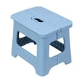thumbnail image 1 of Oalirro Space Saving Foldable Stool for Home, Office ,Outdoor & Travel Lightweight Portable Durable Plastic Stool Compact Design Easy Carry Strong Load-Bearing, 1 of 6