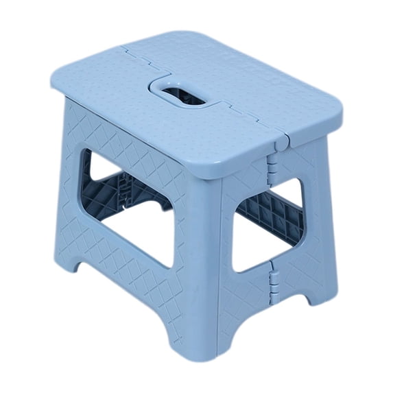Oalirro Space Saving Foldable Stool for Home, Office ,Outdoor & Travel Lightweight Portable Durable Plastic Stool Compact Design Easy Carry Strong Load-Bearing