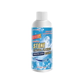Oalirro Stone Crystal Plating Agent - 100ml Quartz Stone Repair & Cleaner for Kitchen Countertops, Scratch Remover, Stain & Water Repellent, Brightens Natural Stone Surfaces