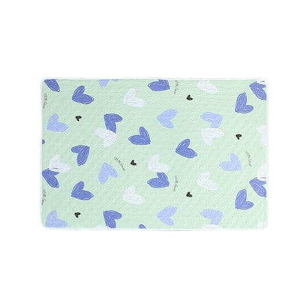 Oalirro Waterproof Washable Bed Pad for Incontinence (59x39 Inches) - 4-Layer Absorbent Reusable Underpad for Elderly Care, Postpartum & Menstrual Use, with Anti-Slip Backing