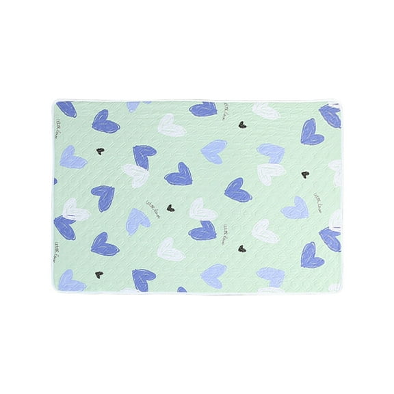 Oalirro Waterproof Washable Bed Pad for Incontinence (59x39 Inches) - 4-Layer Absorbent Reusable Underpad for Elderly Care, Postpartum & Menstrual Use, with Anti-Slip Backing