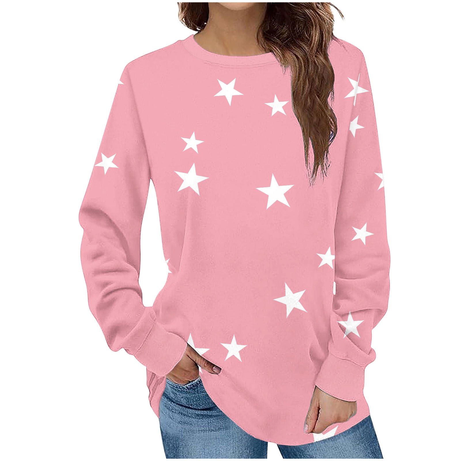 Round Neck Long Sleeve Tunic