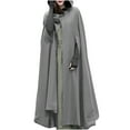 thumbnail image 1 of Oalirro Women's Trench Coat Winter Long Thick Overcoat Walker Coats, 1 of 6