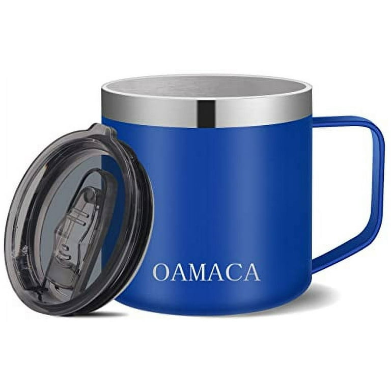 Oamaca 14OZ Coffee Mug with Lid, Vacuum Insulated Travel Tumbler