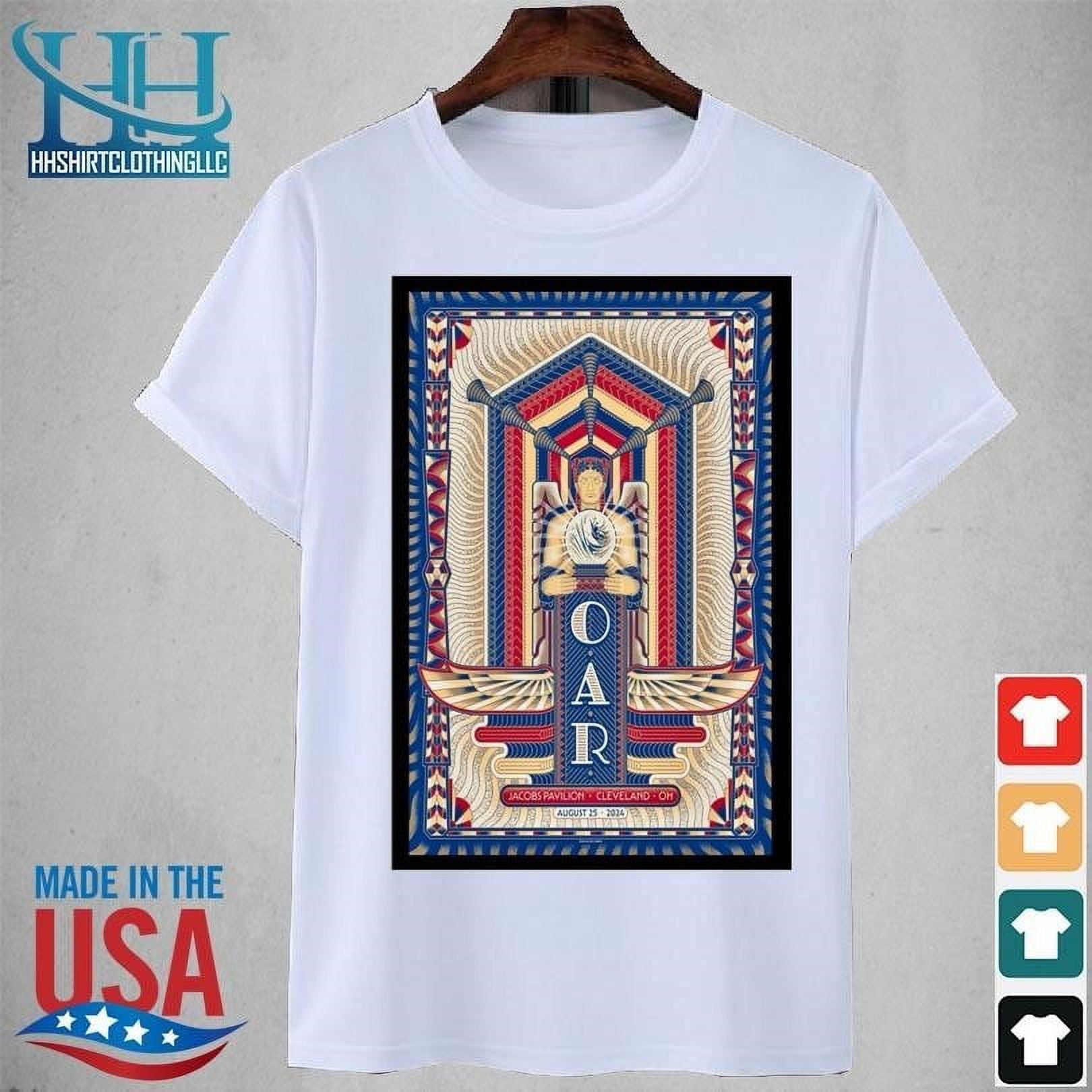 Oar At Jacobs Pavilion Cleveland Oh August 2024 Shirt