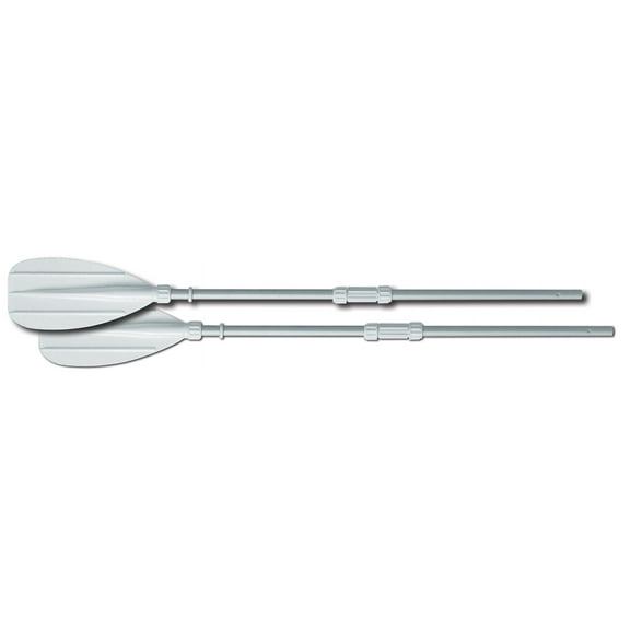 Oars, 53", White, 1 pair