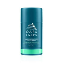Oars   Alps Aluminum Free Deodorant for Men and Women, Dermatologist Tested and Made with Clean Ingredients, Travel Size, Eucalyptus Spearmint, 1 Pack, 2.6 Oz