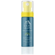Oars + Alps Face and Scalp Mist SPF 35 Sunscreen, Protects from Blue Light, Summer Splash Scent, Water and Sweat Resistant, 1.5 Fl Oz