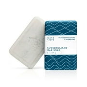 Oars + Alps Superfoliant Exfoliating Mens Bar Soap, Dermatologist Tested and Made with Clean Ingredients, Travel Size, 1 Pack, 6 Oz