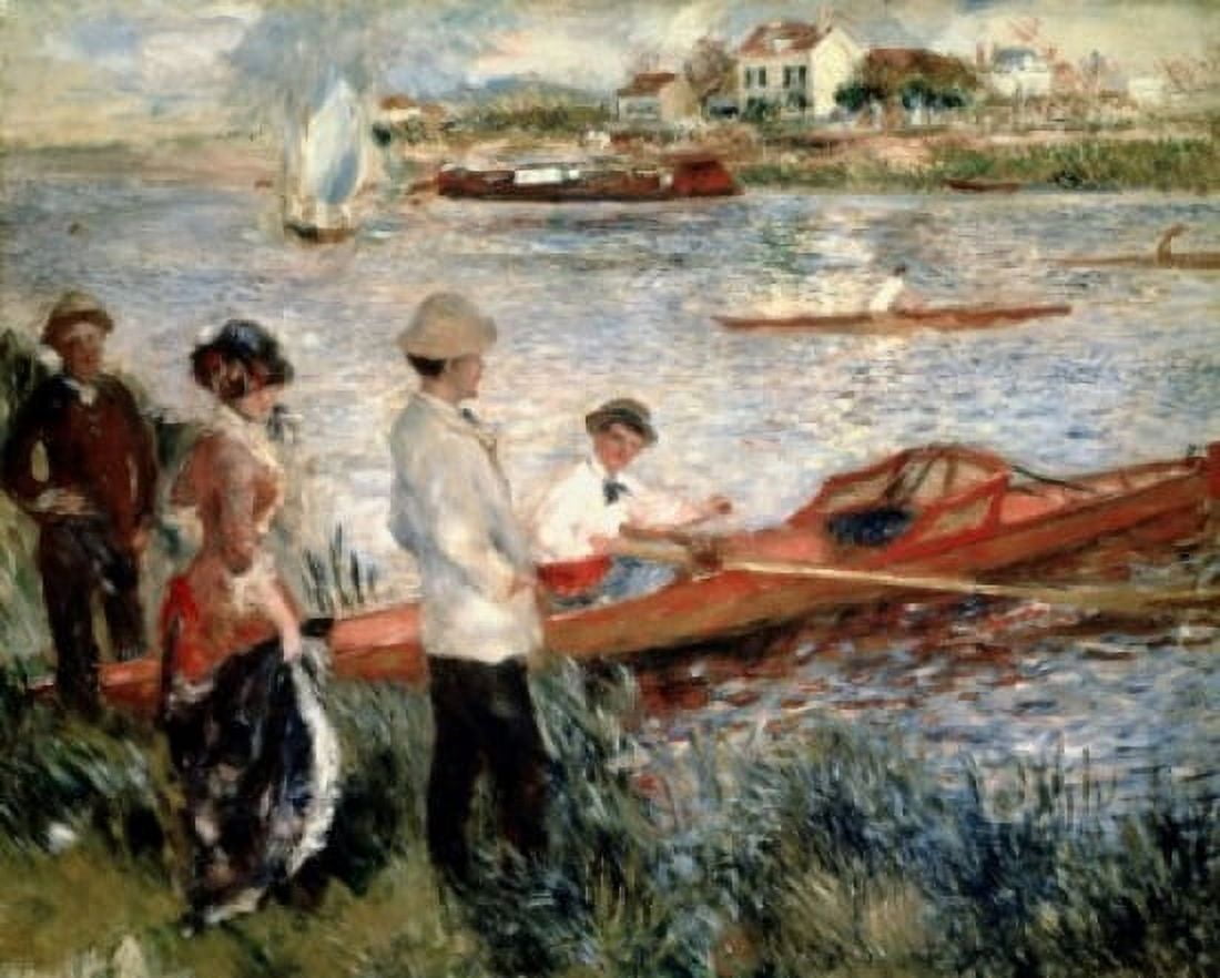 Oarsman at Chatou Pierre-Auguste Renoir (1841-1919 French) National Gallery of Art Washington DC Canvas Art - Pierre-Auguste Renoir (18 x 24)
