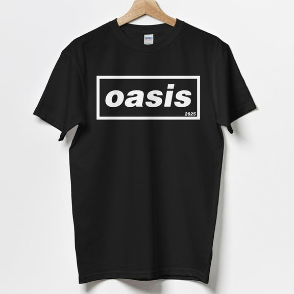 Oasis 2025 Tour Tribute Tee, Unisex Short Sleeve T-shirt