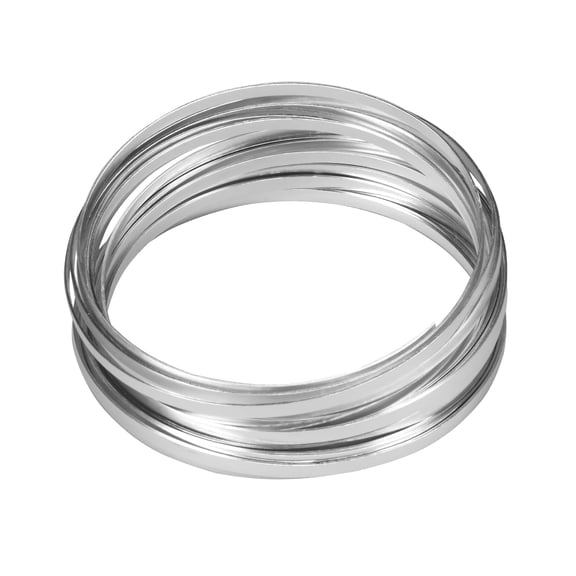 Oasis 3/16" Flat Wire, Silver - 32 ft Roll
