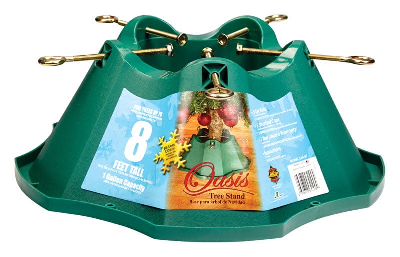 Oasis 519ST Christmas Tree Stand, Plastic, Green