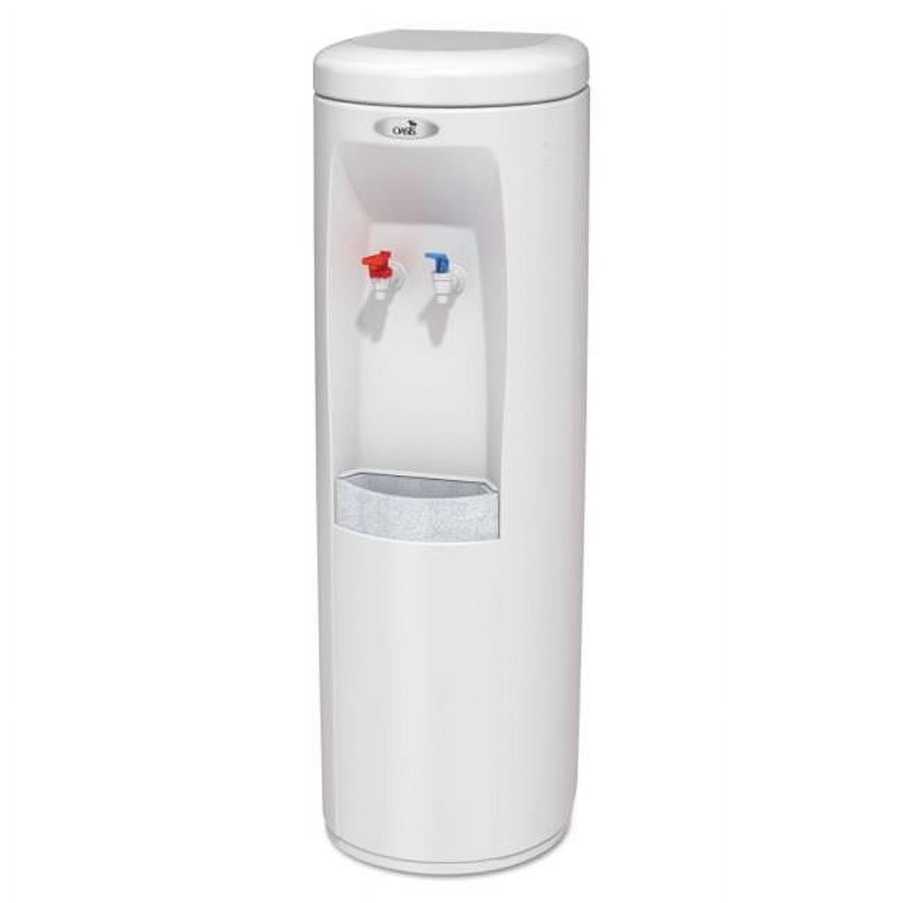 White Stainless Steel Hot and Cold Water Cooler