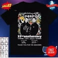 Oasis Band 33rd Anniversary 19912024 Thank You For The Memories T