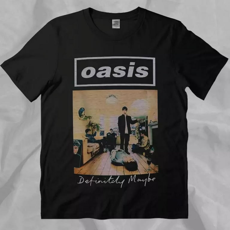 Oasis Band Definitely Maybe Vintage 90s T-Shirt - Walmart.com