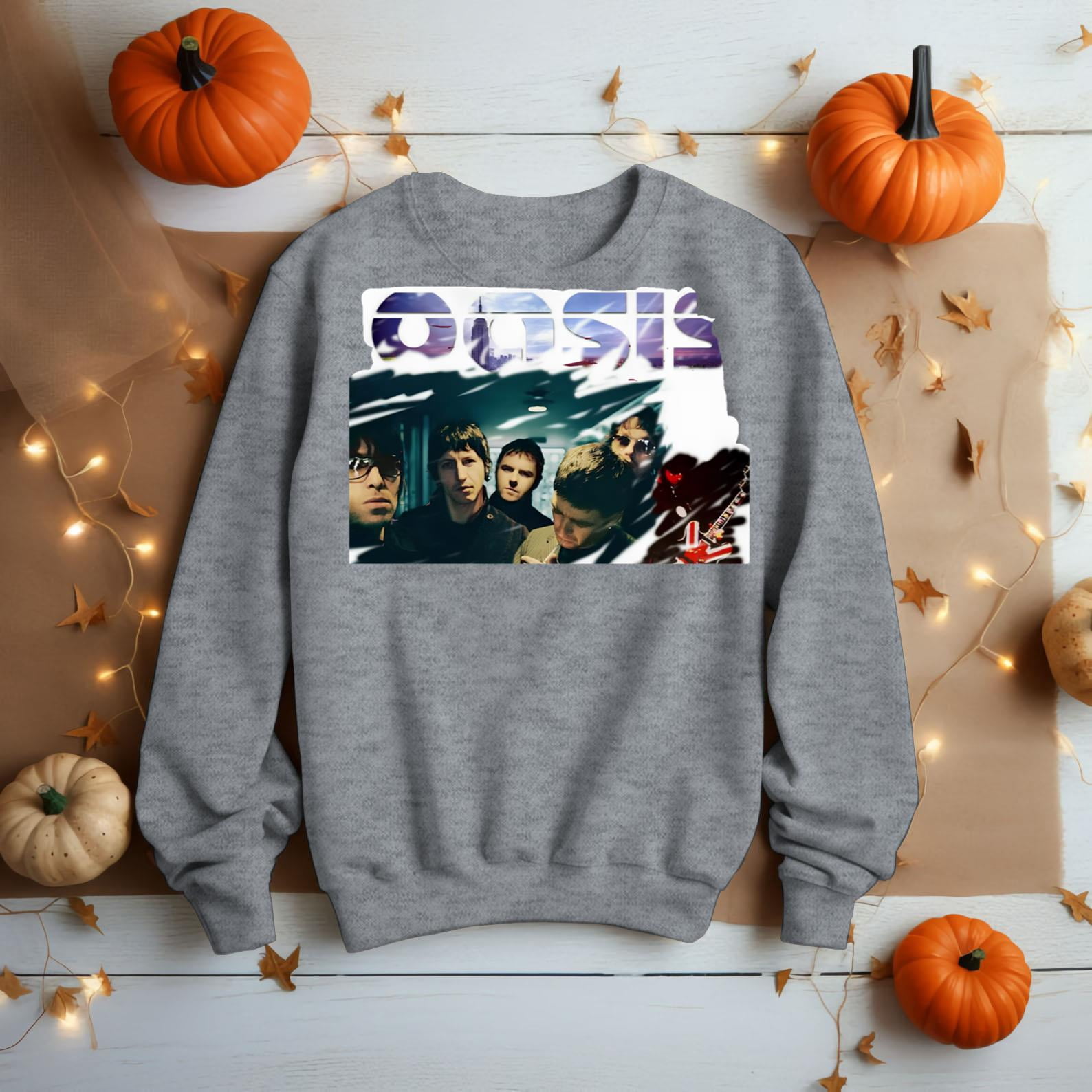 Oasis Band UNISEX T-SHIRT 2024 NEW BRAND GIFT FAN4 - Walmart.com