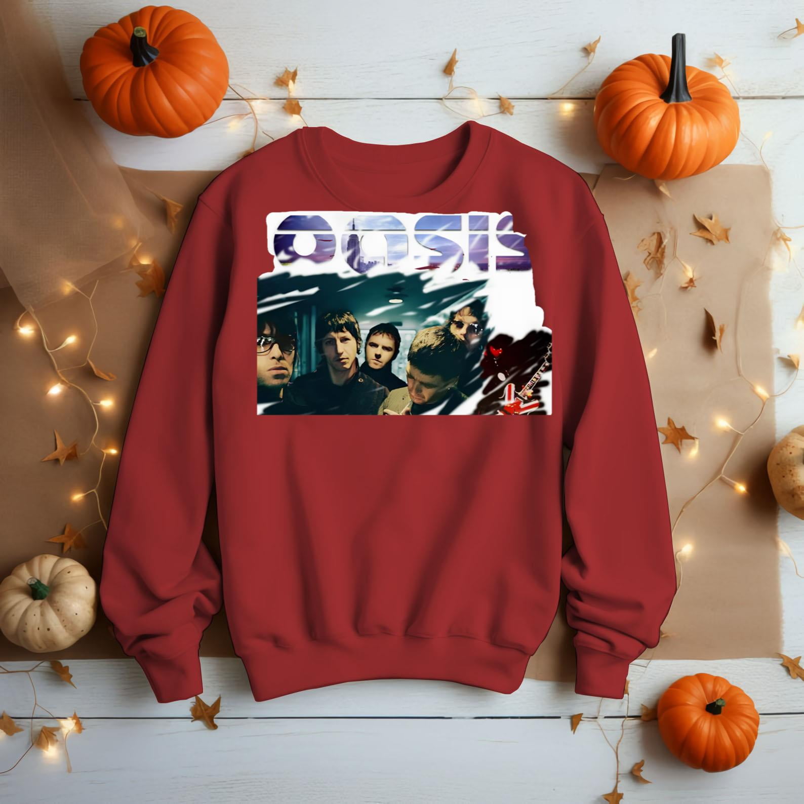 Oasis Band UNISEX T-SHIRT 2024 NEW BRAND GIFT FAN4 - Walmart.com