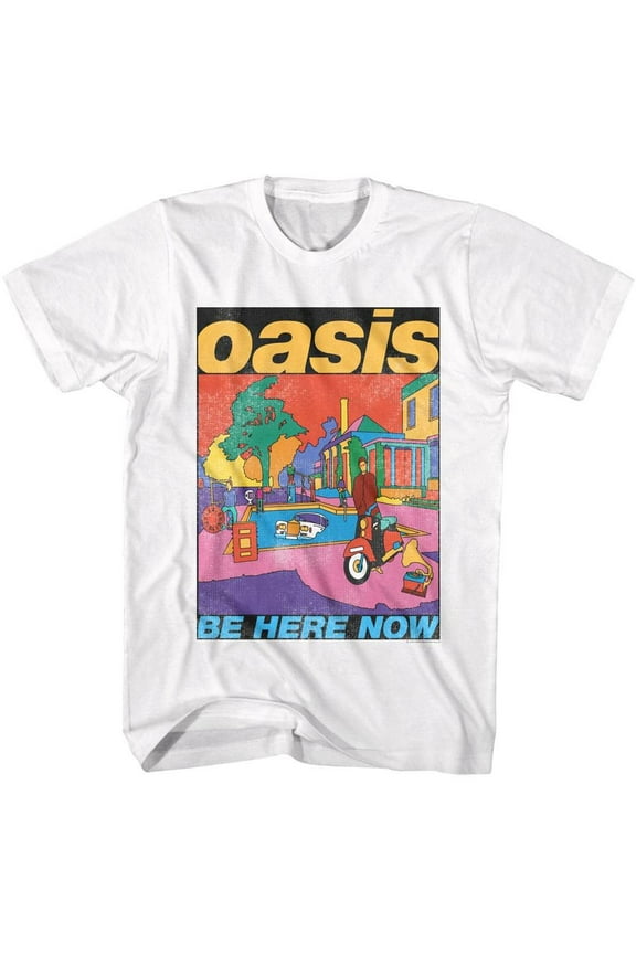 Oasis - Be Here Now - American Classics - Adult Short Sleeve T-Shirt
