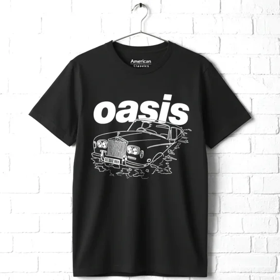 Oasis Be Here Now Rolls Royce Men's T Shirt (AdultM)