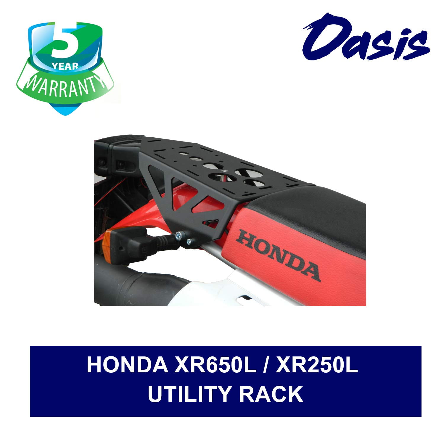 Oasis Rear Luggage Utility Rack for Honda XR650L/XR250L, CNC