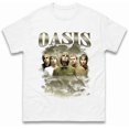thumbnail image 1 of Oasis Bootleg T Shirt,White Color,Size XL, 1 of 5