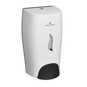 Oasis Creations Manual Push Soap Dispenser   Wall Mount - 1,000 mL/33 oz.   Commercial or Residential   Liquid Pump - White