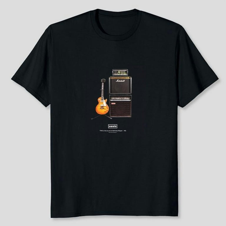 Oasis DM Guitar T-Shirt Unisex, Sizes S-5XL, Tbun - Walmart.com