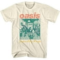 thumbnail image 1 of Oasis - Definitely Maybe Album Multicolored - Officially Licensed American Classics - Front Print Solid Adult Short Sleeve T-Shirt, 1 of 2