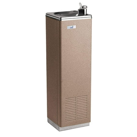 Oasis P10CP Compact Free-Standing Cool Water Drinking Fountain, 10 GPH, Sandstone