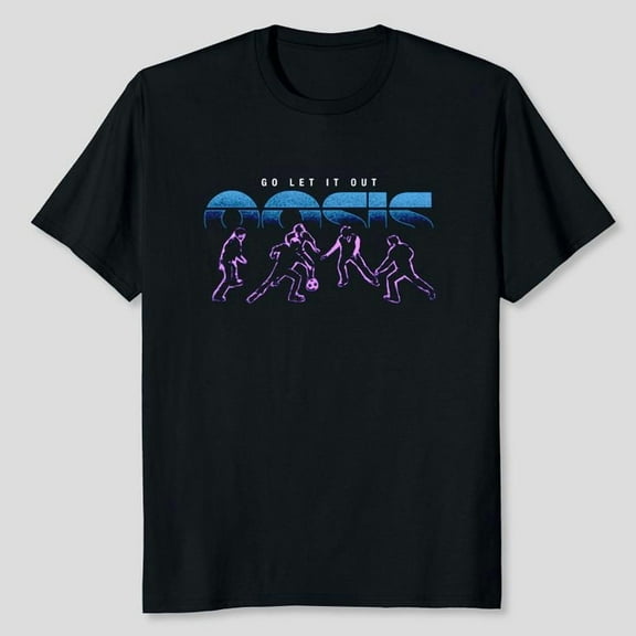 Oasis Go Let It Out T-Shirt Unisex, Sizes S-5XL, Tbun