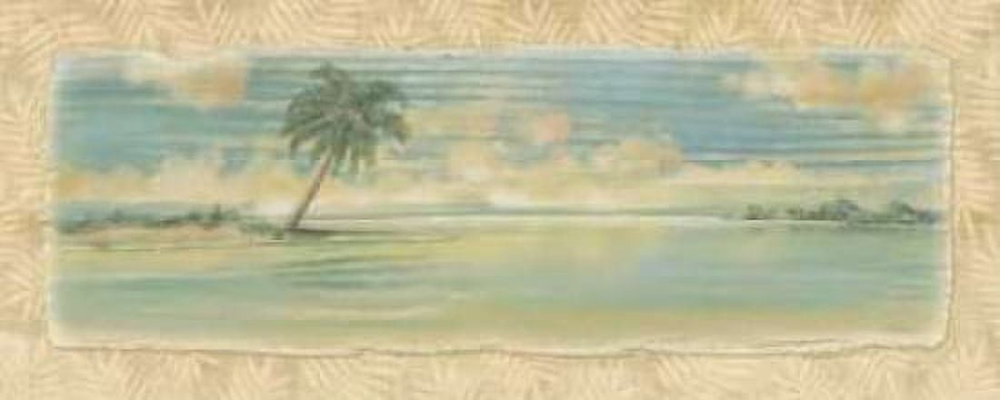 Oasis I Canvas Art - Charlene Audrey (24 x 48)