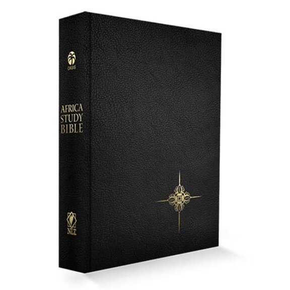Oasis International 247262 NLT Africa Study Bible - Black Leather